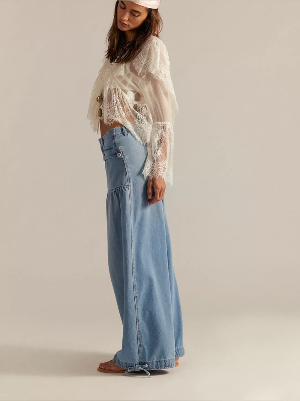 Free people We The Free Lotus Balloon Jeans